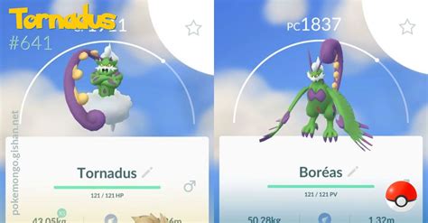 Tornadus - Pokemon Go