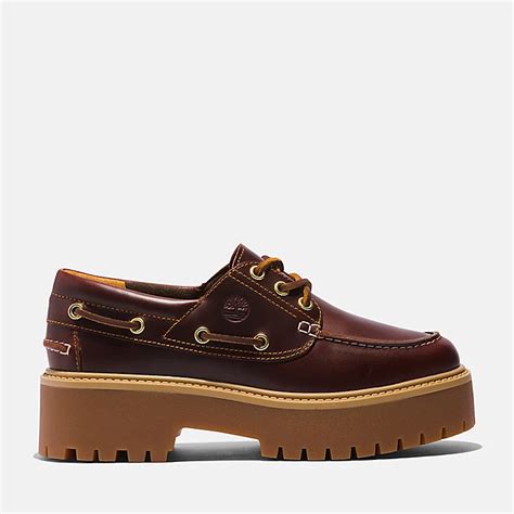 Stone Street Boat Shoe for Women in Dark Brown | Timberland