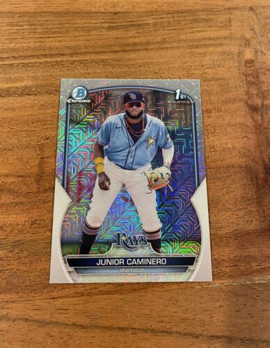 Junior Caminero St Bowman Chrome Mega Box Mojo Refractor Nrmt