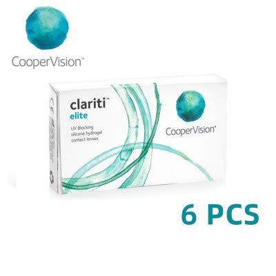 Cooper Vision Clariti Elite Monthly Disposable Silicone Hydrogel Clear