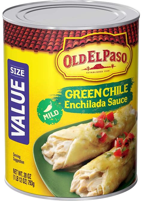 Old El Paso Green Chile Enchilada Sauce Mild Martie