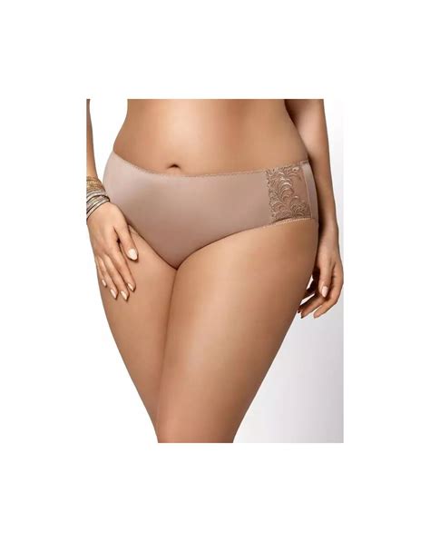 Gorsenia Victoria Beige Briefs K379 Elegance And Comfort