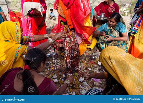 Gangaur Festival Jaipur Editorial Image Cartoondealer