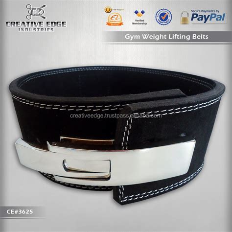 Genuine Leather Weight Lifting Belt / Custom Weight Lifting Belt / Power Gym Lifting And Body ...