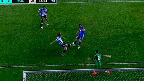 Video El Penal Para Boca Que Nadie Reclamó Dos Minutos Antes De La