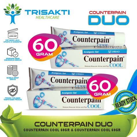 Jual Counterpain Duo Cool Gram Free Cool Gram Pereda Nyeri Otot