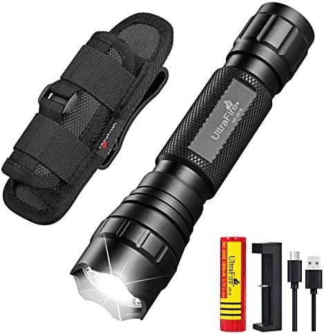 Ultrafire Wf B Led Torch With Holster Single Mode Lumen Mini