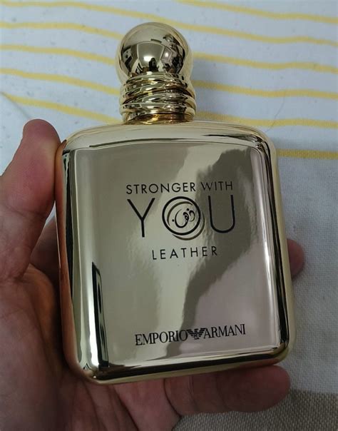 Emporio Armani Stronger With You Leather Giorgio Armani Tester Beauty And Personal Care