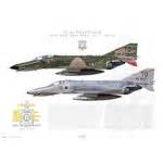 Aircraft Profile Print Of QF 4E Phantom II Last USAF Phantom Flight