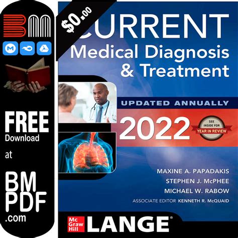 Current Medical Diagnosis And Treatment 2022 61st Edición