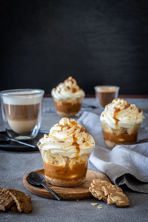 Banoffee Im Glas Weihnachtsdessert Baking Barbarine