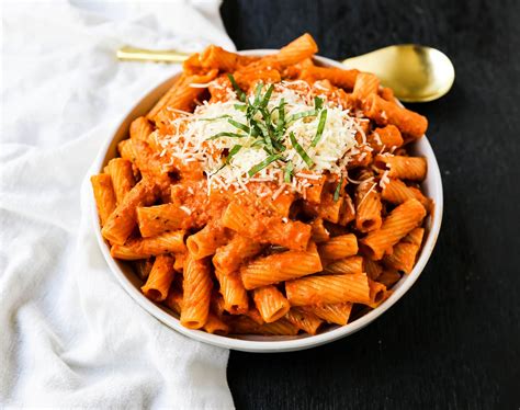 Creamy Roasted Red Pepper Pasta Modern Honey