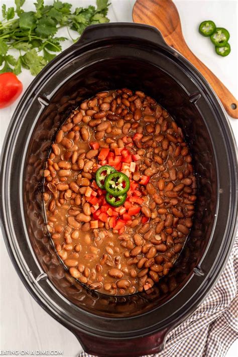 Crock Pot Pinto Beans Eating On A Dime