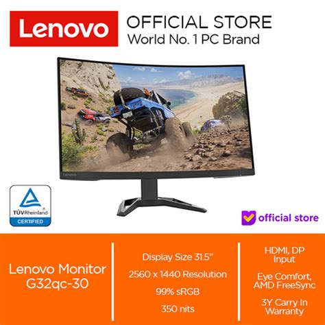 Promo Lenovo Monitor G32qc 30 Va 315 Cicil 0 3x Jakarta Pusat