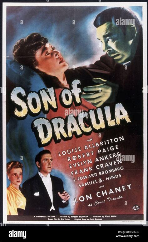 Film Title Son Of Dracula Director Robert Siodmak Studio