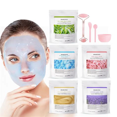 Jelly Face Mask For Facials 5 Flavors Diy Spa Peel Off