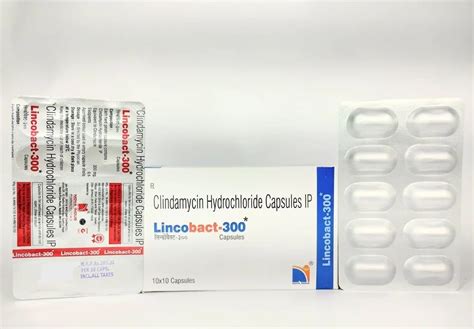 Lincobact Mg Clindamycin Hydrochloride Capsules Ip Nova Indus