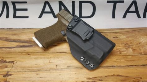 Black Kydex Light Bearing Holster for Glock 19 23 32 Inforce APLc | eBay