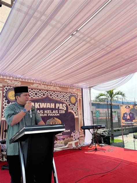 Lapas Lubuk Pakam Peringati Isra Miraj Nabi Muhammad Saw H