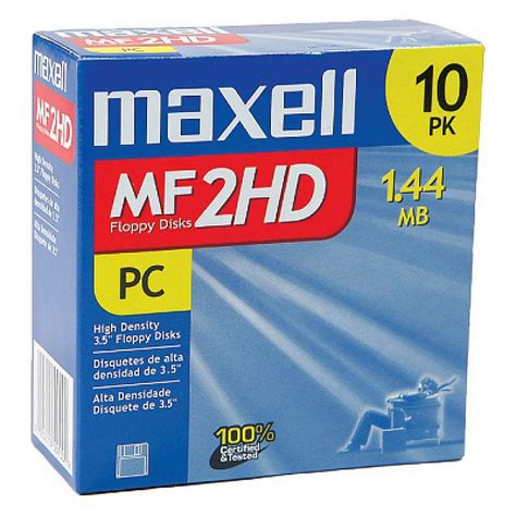 Maxell Mf Hd Mb Hi Density Pre Formatted Ibm Disks Diskette