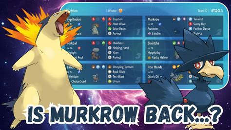 Is MURKROW Back Reg E VGC Pokémon Scarlet Violet YouTube