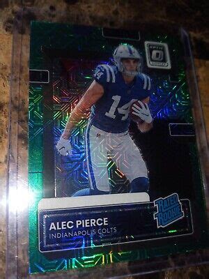 Donruss Optic Preview Green Mojo P Alec Pierce Rated Rookie