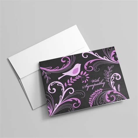 Sympathy Bird - Sympathy Greeting Cards by CardsDirect