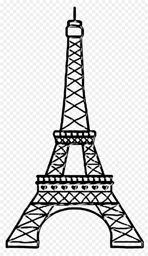 Eiffel Tower Cartoon Drawing at PaintingValley.com | Explore collection ...