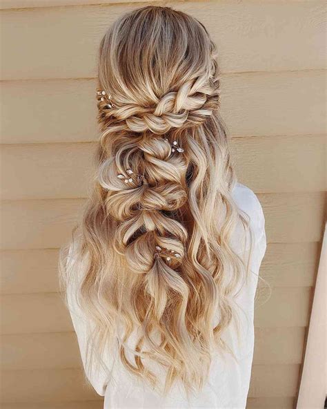 30 Prettiest Half Up Half Down Prom Hairstyles For 2022