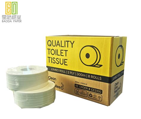 Soft Virgin Pulp Tissue Bathroom Jumbo Roll Paper China Jumbo Roll