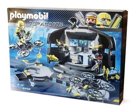 Playmobil Centro De Mando Del Dr Drone Top Agents Mercadolibre