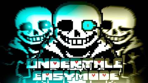 UNDERTALE Easy Mode Sans Fight Full Phase 1 2 But Still Demo YouTube