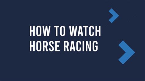 How to Watch Horse Racing Today: TV and Live Streaming - Saturday ...