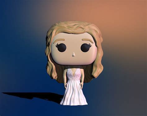 Funko novia bride 3D model 3D printable | CGTrader