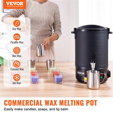 Vevor Wax Melter For Candle Making 65 Liter Large Electric Wax