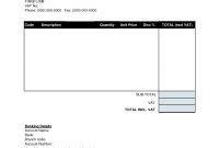 Simple Proforma Invoicing Sample Invoice Sample Invoice For Template