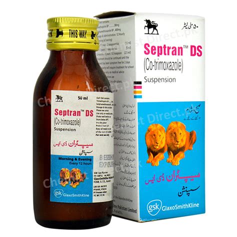 Septran DS Syrup 50ml – ChemistDirect.pk