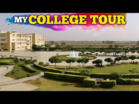 Ggi College Tour Ggi Campus Tour Gulzar Group Of Institutes Youtube