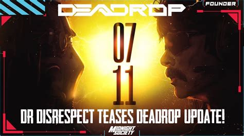 Dr Disrespect Unleashes New Deadrop Teaser And Art Youtube