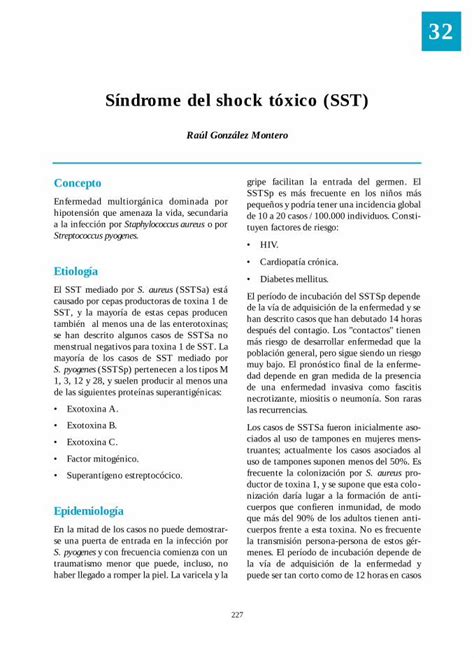 Pdf Síndrome Del Shock Tóxico Sst Dokumen Tips