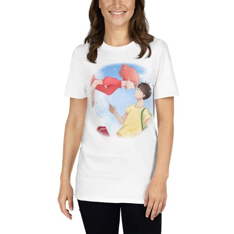 Ponyo And Sosuke Grown Up T Shirt Ghibli Merch Store Official