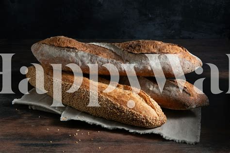 French Baguettes Wallpaper - Buy High-Quality Wallpapers Online | Happywall