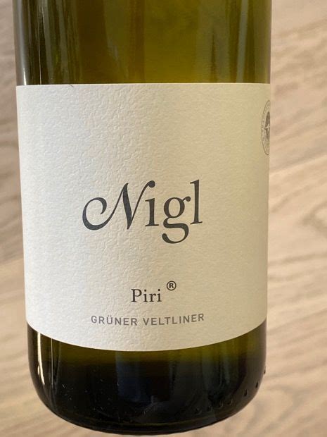 Nigl Gr Ner Veltliner Senftenberger Piri Austria