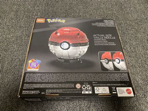 Pokemon MEGA Construx Jumbo Poke Ball Building Set 303pcs 2021