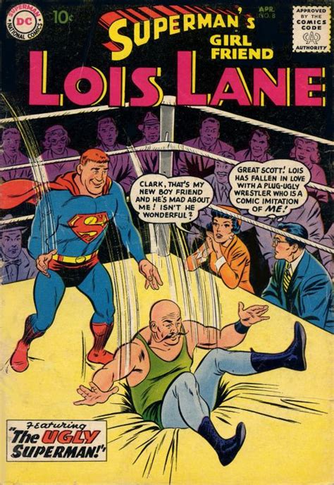 Supermans Girlfriend Lois Lane 8 April 1959 Cover By Curt Swan And