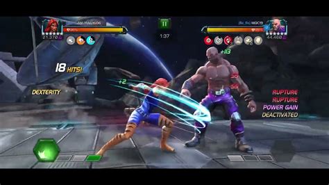 Mcoc Bgs R4 Tigra Nuking R4 Absorbing Man Youtube