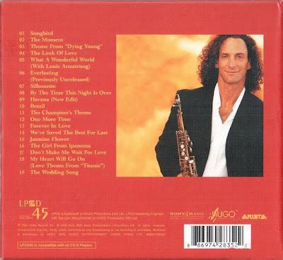 [Saxophone] Kenny G - Songbird - The Ultimate Collection (LPCD45) (2009) [NRG]