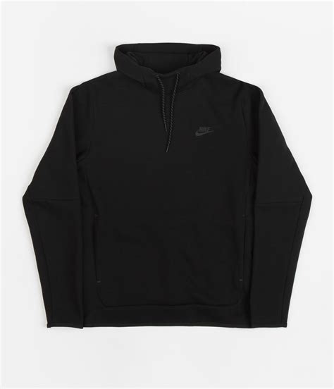 Nike Tech Fleece Hoodie - Black / Black | Always in Colour