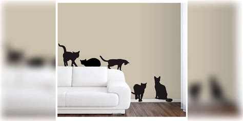 8 Cat Wall Stickers And Decals To Decorate Your Room - DodoWell - The Dodo