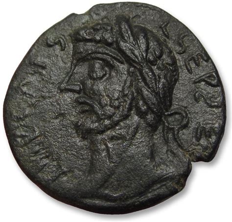 Roman Empire Provincial Septimius Severus Ad Ae